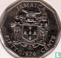 Jamaïque 50 cents 1976 - Image 1