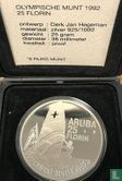 Aruba 25 florin 1992 (PROOF) "Summer Olympics in Barcelona"
