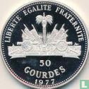 Haiti 50 gourdes 1977 (PROOF) "1978 Football World Cup in Argentina" - Image 1