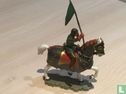 Knight on horseback with banner and cape - Image 2