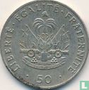 Haiti 50 centimes 1989 - Image 2