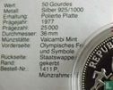 Haïti 50 gourdes 1977 (PROOF) "1980 Summer Olympics in Moscow" - Afbeelding 3