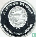 Noord-Korea 1 won 2001 (PROOF - aluminium) "100th anniversary First Nobel Prize in literature - Sully Prudhomme" - Afbeelding 2