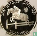 Südkorea 10000 Won 1988 (PP) "Summer Olympics in Seoul - Equestrian jumping" - Bild 2