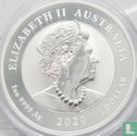 Australia 1 dollar 2020 (colourless) "Quokka" - Image 1
