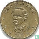 Dominikanische Republik 1 Peso 1997 (Wendeprägung) - Bild 1