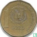 Dominikanische Republik 1 Peso 1997 (Wendeprägung) - Bild 2