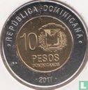 Dominikanische Republik 10 Peso 2017 - Bild 1