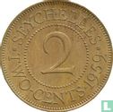 Seychellen 2 Cent 1959 - Bild 1