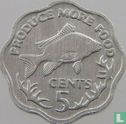 Seychelles 5 cents 1977 "FAO" - Image 2