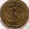 Seychelles 10 cents 2003 - Image 2
