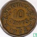 Seychellen 10 Cent 1972 - Bild 1