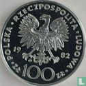 Pologne 100 zlotych 1982 "Papal visit" - Image 1