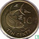 Seychelles 10 cents 1997 - Image 2