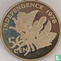 Seychellen 50 Cent 1976 (PP) "Independence" - Bild 1