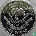 Jersey 2 pounds 1995 (PROOF) "50th anniversary of Liberation" - Afbeelding 2