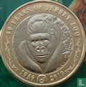 Jersey 2 Pound 2019 "60 years of Jersey zoo - Gorilla" - Bild 2
