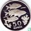 Seychellen 50 rupees 1978 (PROOF) "Squirrel fish" - Afbeelding 2