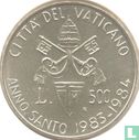 Vaticaan 500 lire 1983 "Holy Year" - Afbeelding 1
