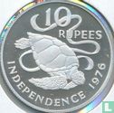 Seychelles 10 rupees 1976 (PROOF) "Independence" - Image 1