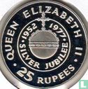 Seychellen 25 Rupee 1977 (PP) "25th anniversary Accession of Queen Elizabeth II" - Bild 1