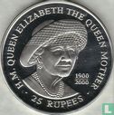 Seychelles 25 rupees 2000 (BE) "Centenary of the Queen Mother" - Image 2