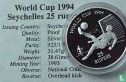 Seychellen 25 Rupee 1993 (PP) "1994 Football World Cup in USA" - Bild 3