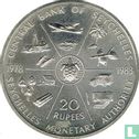 Seychellen 20 Rupee 1983 "5th anniversary of the Central Bank" - Bild 2