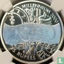Seychelles 25 rupees 2000 (PROOF) "Millennium" - Image 2
