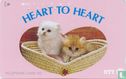"Heart to Heart" - Two Kittens - Image 1