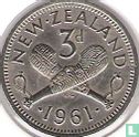 New Zealand 3 pence 1961 - Image 1