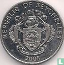 Seychelles 5 rupees 2005 "Death of pope John Paul II" - Image 1