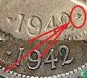 Nouvelle-Zélande 3 pence 1942 (avec point après date) - Image 3