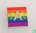 A (on rainbow flag} - Image 1
