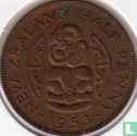 Nieuw-Zeeland ½ penny 1953 - Afbeelding 1