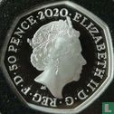 Verenigd Koninkrijk 50 pence 2020 (PROOF - zilver) "Brexit" - Afbeelding 1