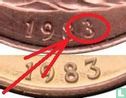Nieuw-Zeeland 1 cent 1983 (ronde top 3) - Afbeelding 3