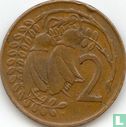 New Zealand 2 cents 1973 - Image 2