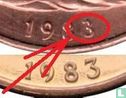 Nieuw-Zeeland 2 cents 1983 (ronde top 3) - Afbeelding 3