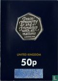 Verenigd Koninkrijk 50 pence 2020 (coincard) "Brexit" - Afbeelding 1