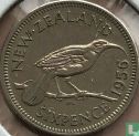 Nieuw-Zeeland 6 pence 1956 - Afbeelding 1