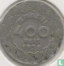 Brazilië 400 réis 1938 (type 2) - Afbeelding 1