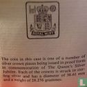 Jersey 25 pence 1977 (PROOF) "25th anniversary Accession of Queen Elizabeth II" - Image 3