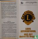 Lions International 1952-1977 District 112 Belgium  - Image 1