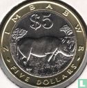 Zimbabwe 5 dollars 2001 - Afbeelding 2