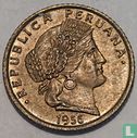 Peru 5 centavos 1956 - Afbeelding 1