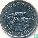 Jersey 10 Pence 1983 - Bild 2