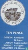 Jersey 10 Pence 2002 - Bild 3