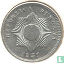 Peru 1 Centavo 1957 (Typ 2) - Bild 1