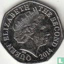 Jersey 50 pence 2014 - Afbeelding 1